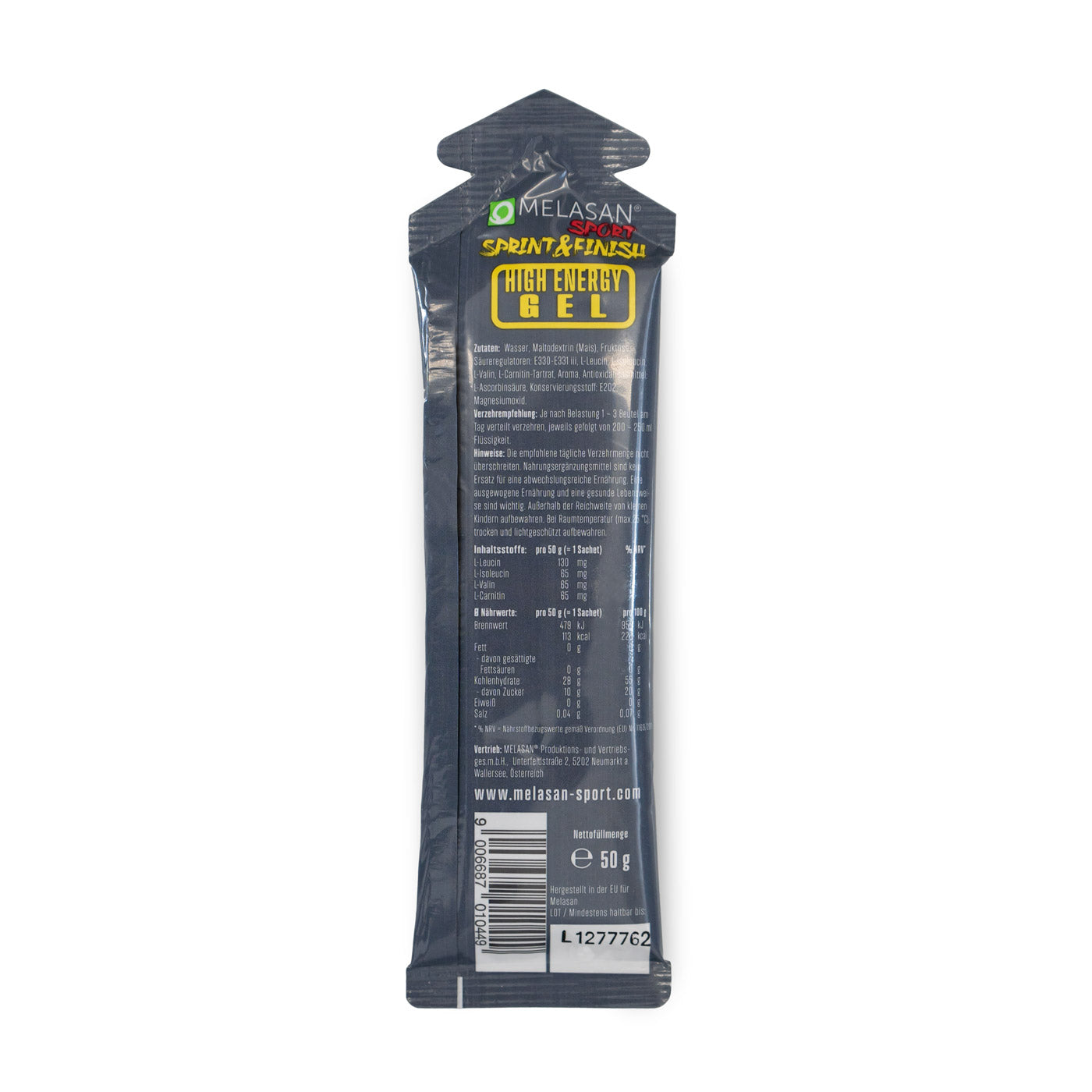 Melasan High Energy Gel Sprint & Finish Saszetka