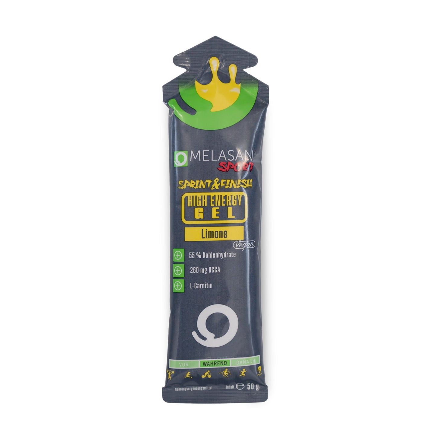 Melasan High Energy Gel Sprint & Finish 20er Box MHD 07-2026