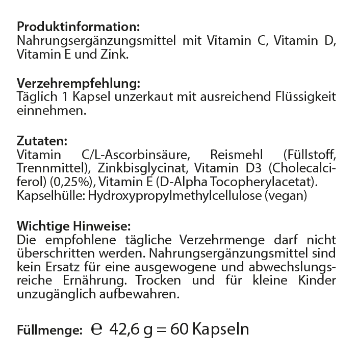 AlpenPower Immun Plus Complex 60 kapsułek