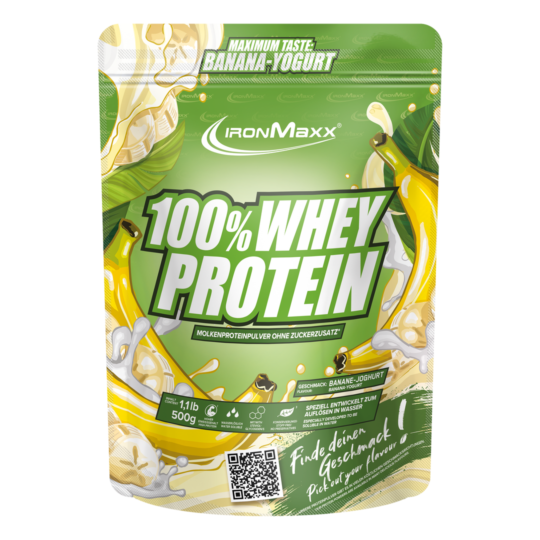 IronMaxx 100% Whey Protein 500g Beutel