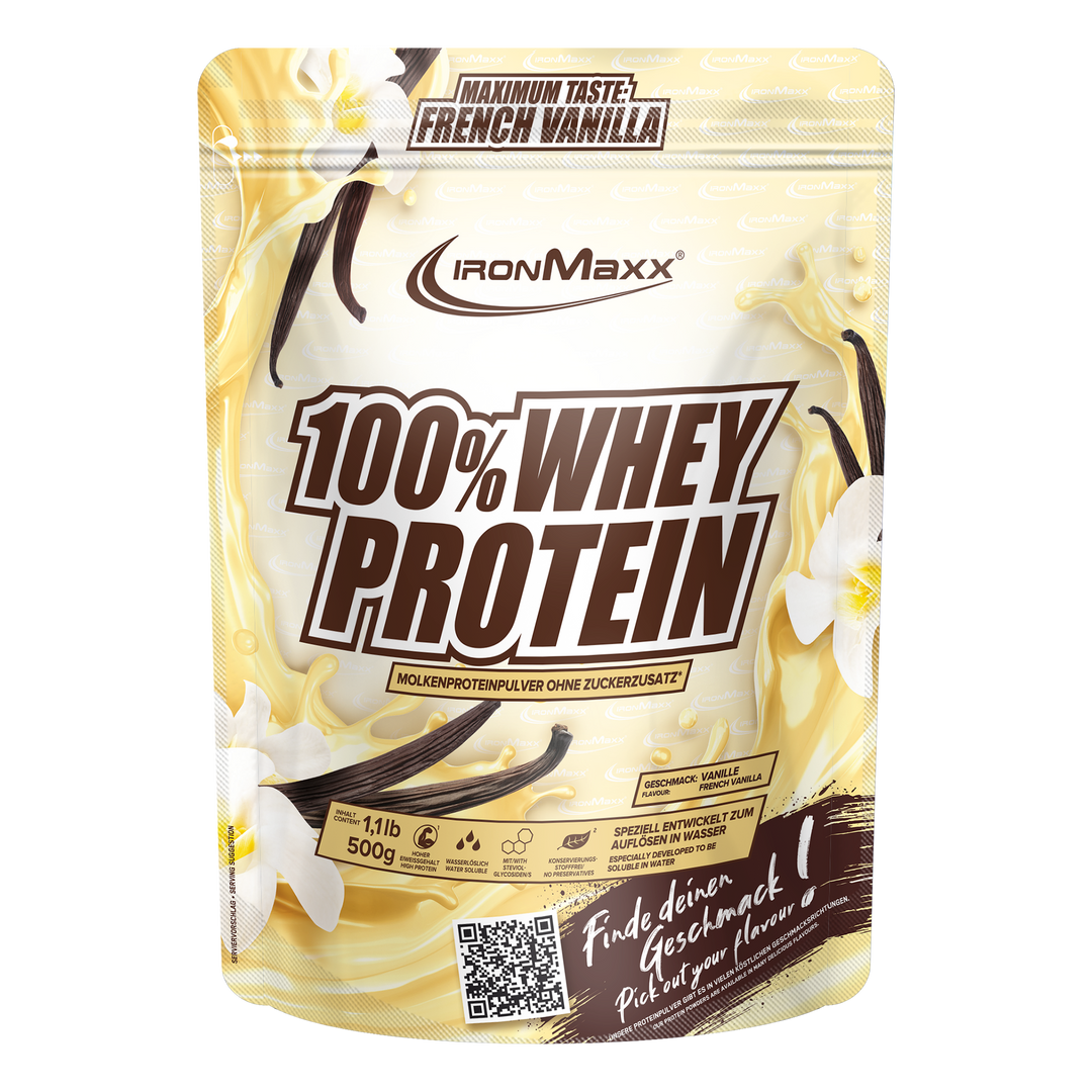 IronMaxx 100% Whey Protein 500g Beutel