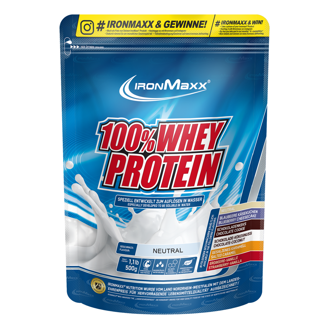 IronMaxx 100% Whey Protein 500g Beutel