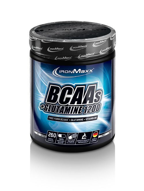 IronMaxx BCAA + Glutamina 1200 (260 kapsułek)