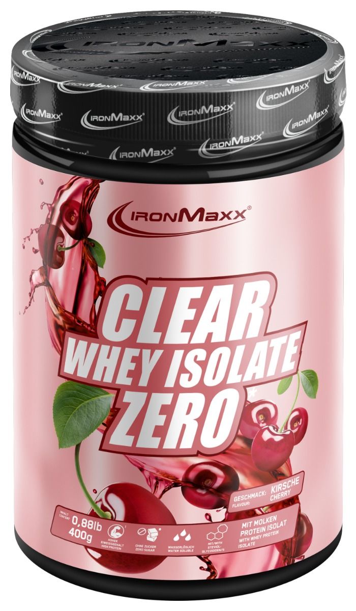 IronMaxx Clear Whey Isolate ZERO 400g Puszka