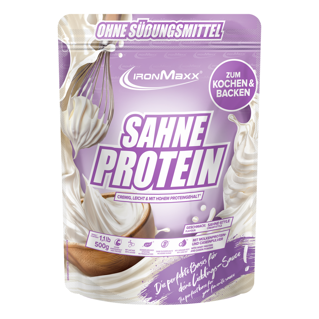IronMaxx Sahne Protein 500g Beutel