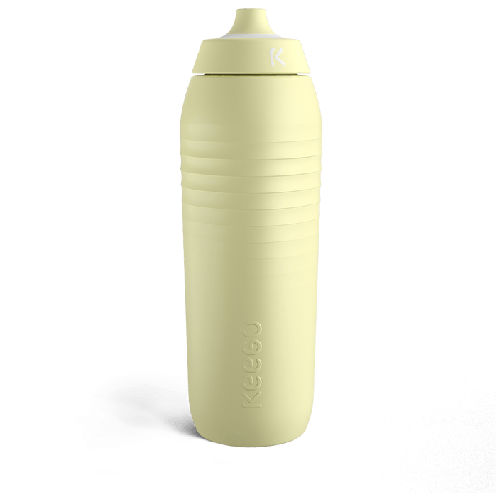 Butelka na wodę KEEGO Tytan 750 ml Mellow Yellow - Edycja limitowana