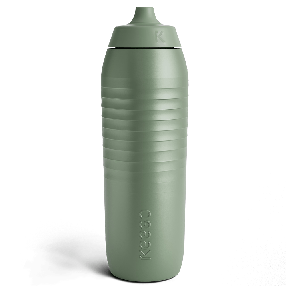 KEEGO Bidon Tytanowy 750 ml Gravel Green