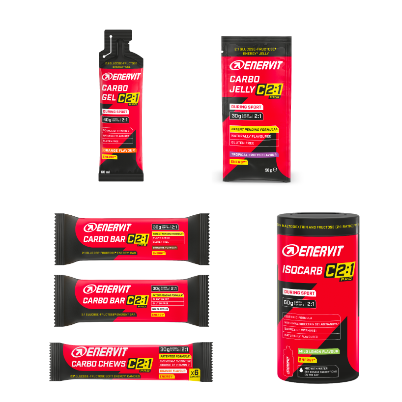 Enervit C2:1 Zestaw startowy Pakiet 6-częściowy
