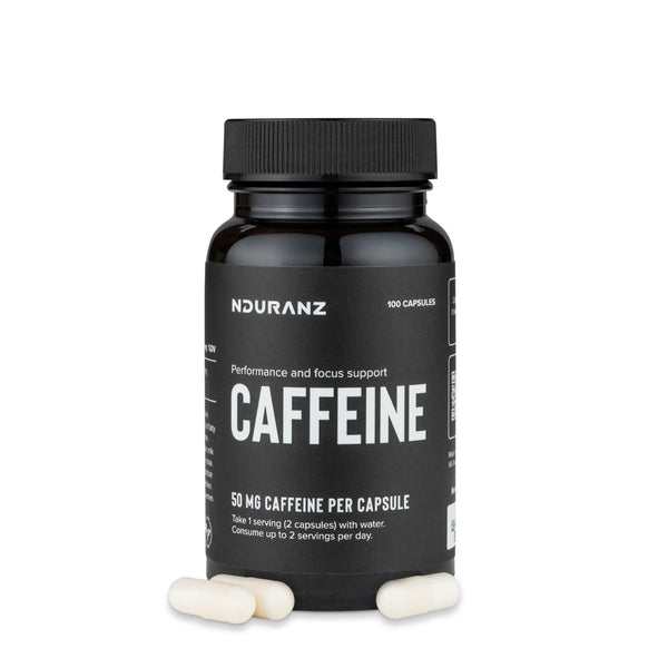 Nduranz Caffeine 100 kapsułek w słoiczku