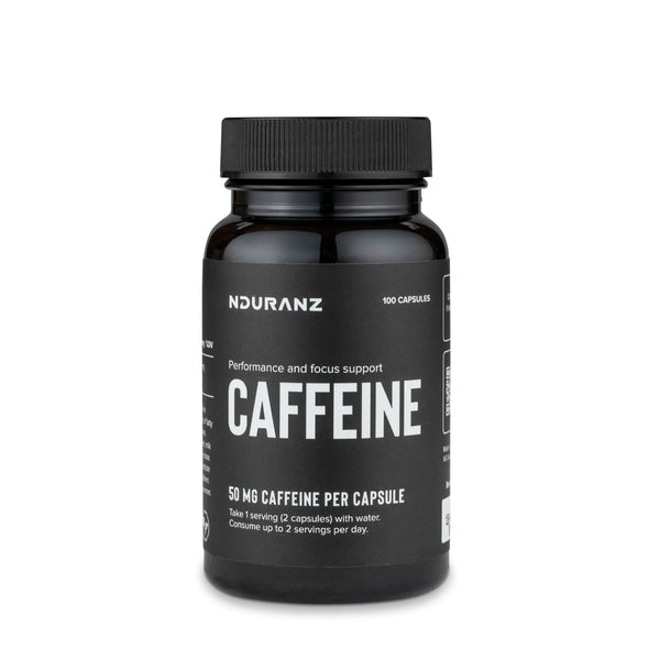 Nduranz Caffeine 100 kapsułek w słoiczku