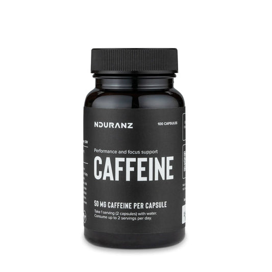 Nduranz Caffeine 100 kapsułek w słoiczku