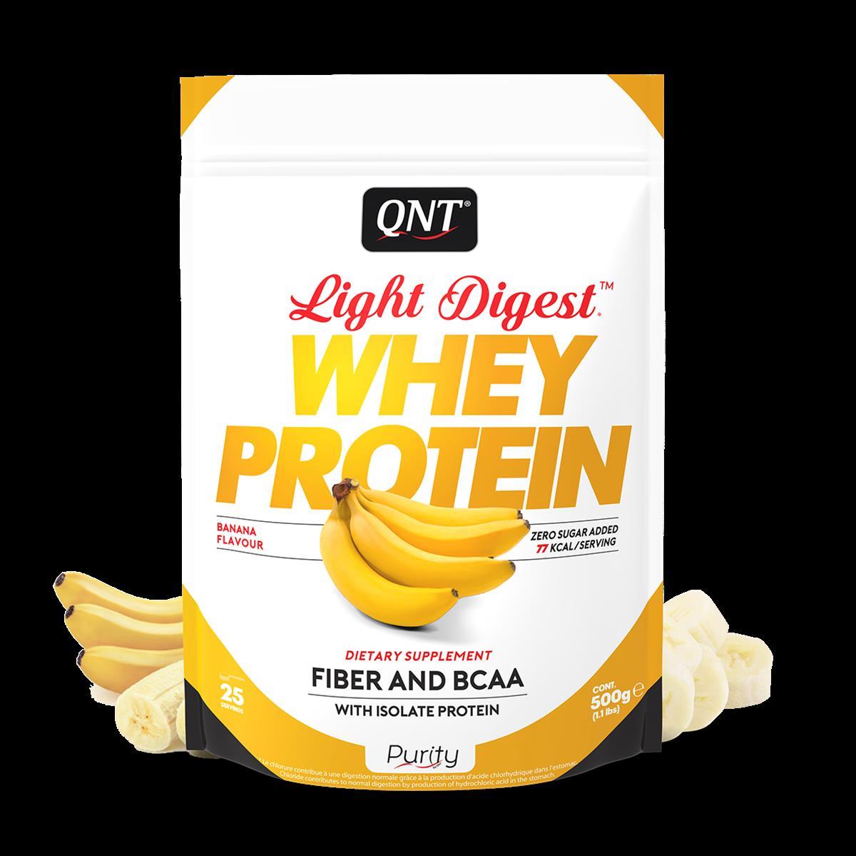 QNT Light Digest Wheyprotein – 500g białka serwatkowego w proszku