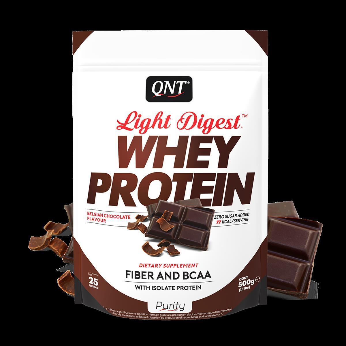 QNT Light Digest Wheyprotein – 500g białka serwatkowego w proszku