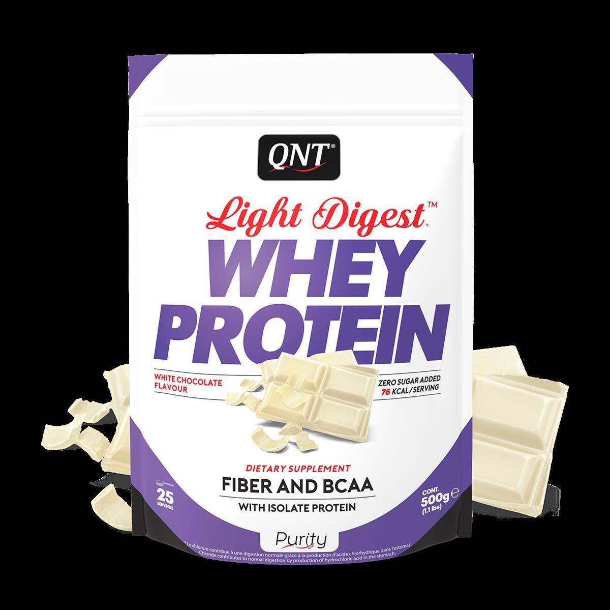 QNT Light Digest Wheyprotein – 500g białka serwatkowego w proszku