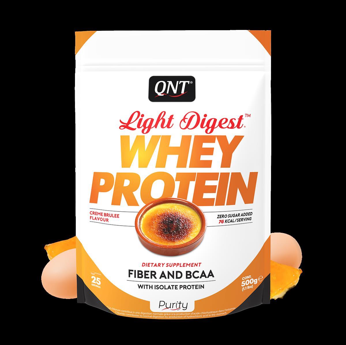 QNT Light Digest Wheyprotein – 500g białka serwatkowego w proszku