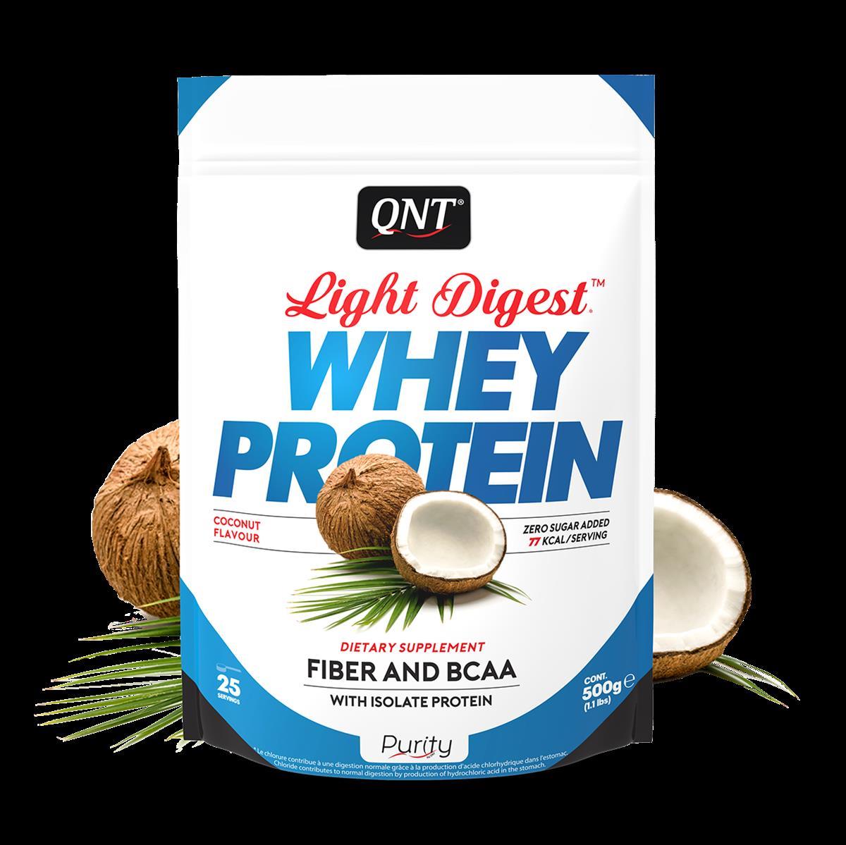 QNT Light Digest Wheyprotein – 500g białka serwatkowego w proszku