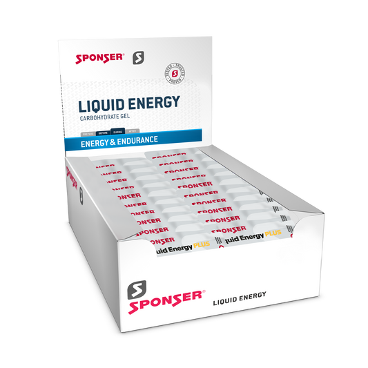 Sponser Liquid Energy Plus żel w saszetkach, opakowanie 40 sztuk