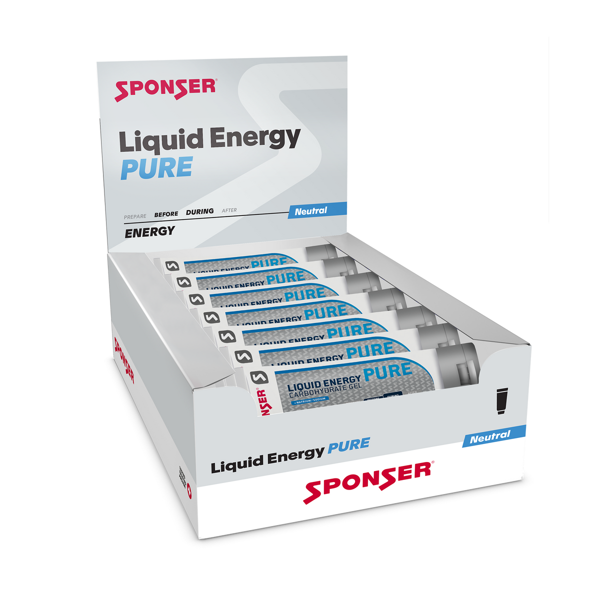 Sponser Liquid Energy Gel Pudełko 18 tubek