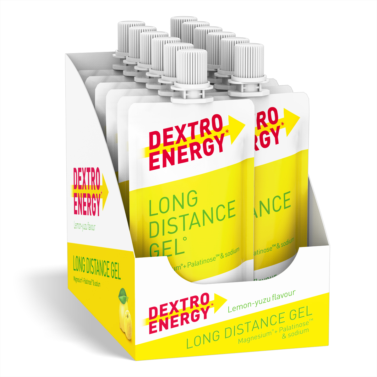 Dextro Energy Long Distance Gel, opakowanie 12 szt.