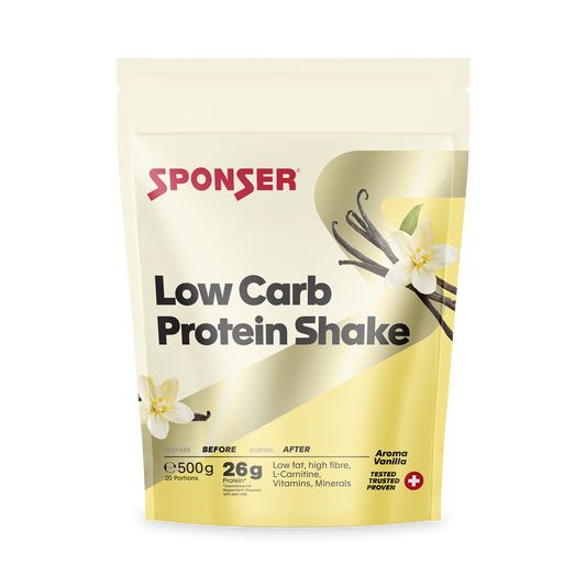 Sponser Low Carb Protein Shake 500g Beutel  Vanille
