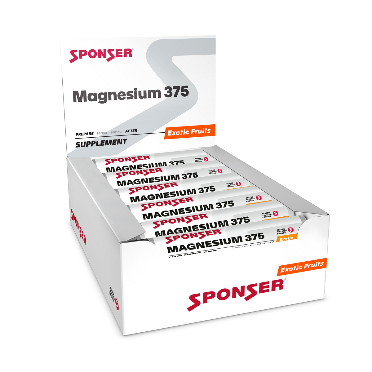 Sponser Magnesium 375 ampuliek, balenie po 30 ks