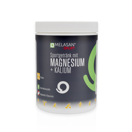 Napój sportowy Melasan z magnezem + potasem, puszka 610g