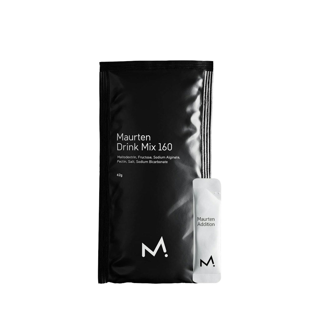 Maurten Drink Mix 160 saszetki 40 g, pudełko 18 sztuk + pudełko z próbkami smaków gratis