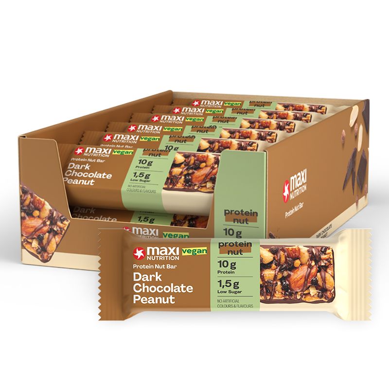 Maxi Nutrition Protein Nut Bar Pudełko 12 szt.