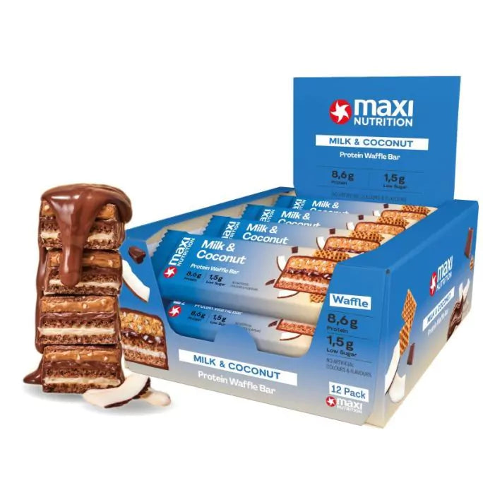 Maxi Nutrition Protein Waffle Bar 12er Box