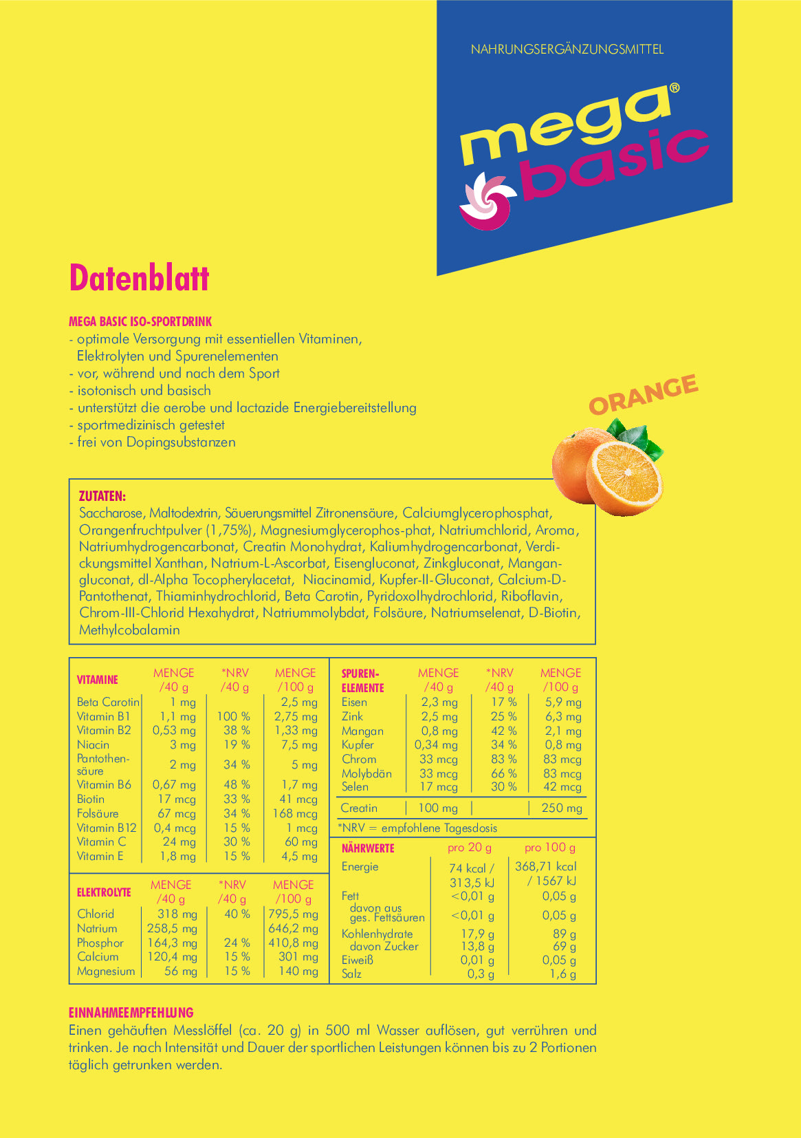 Mega Basic Hydratation Booster 400g Čierna ríbezľa