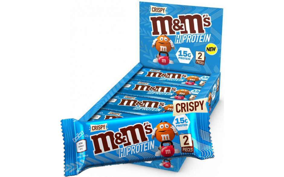 M&M`s Hi Protein Bar Eiweißriegel 12er Box