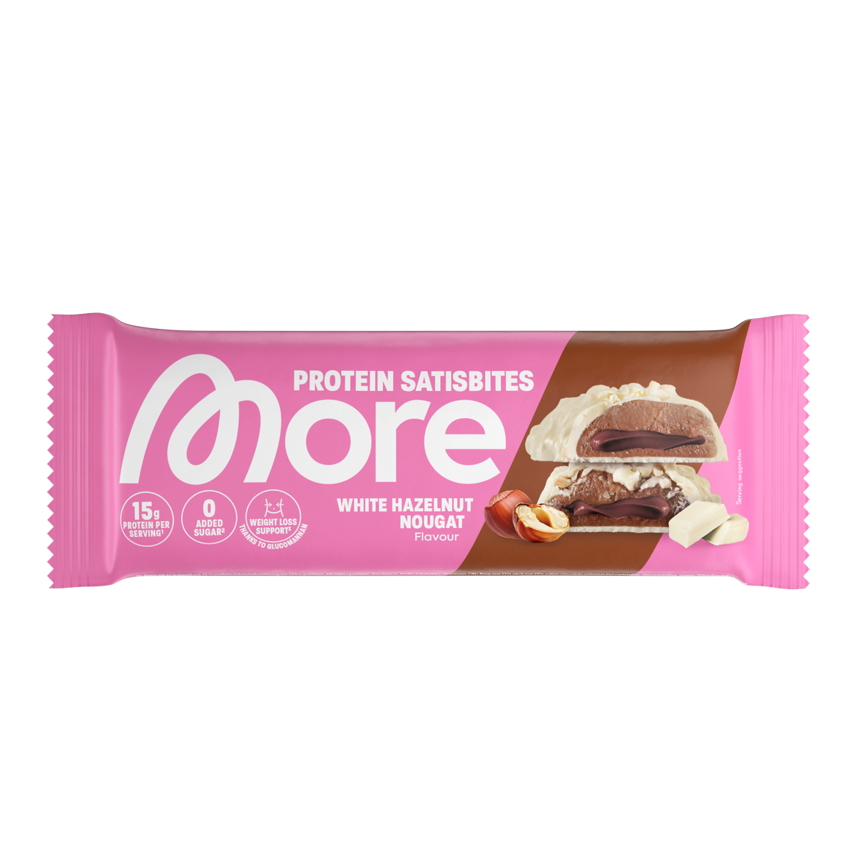 More Nutrition More Protein Satisbites Riegel 5er Pack