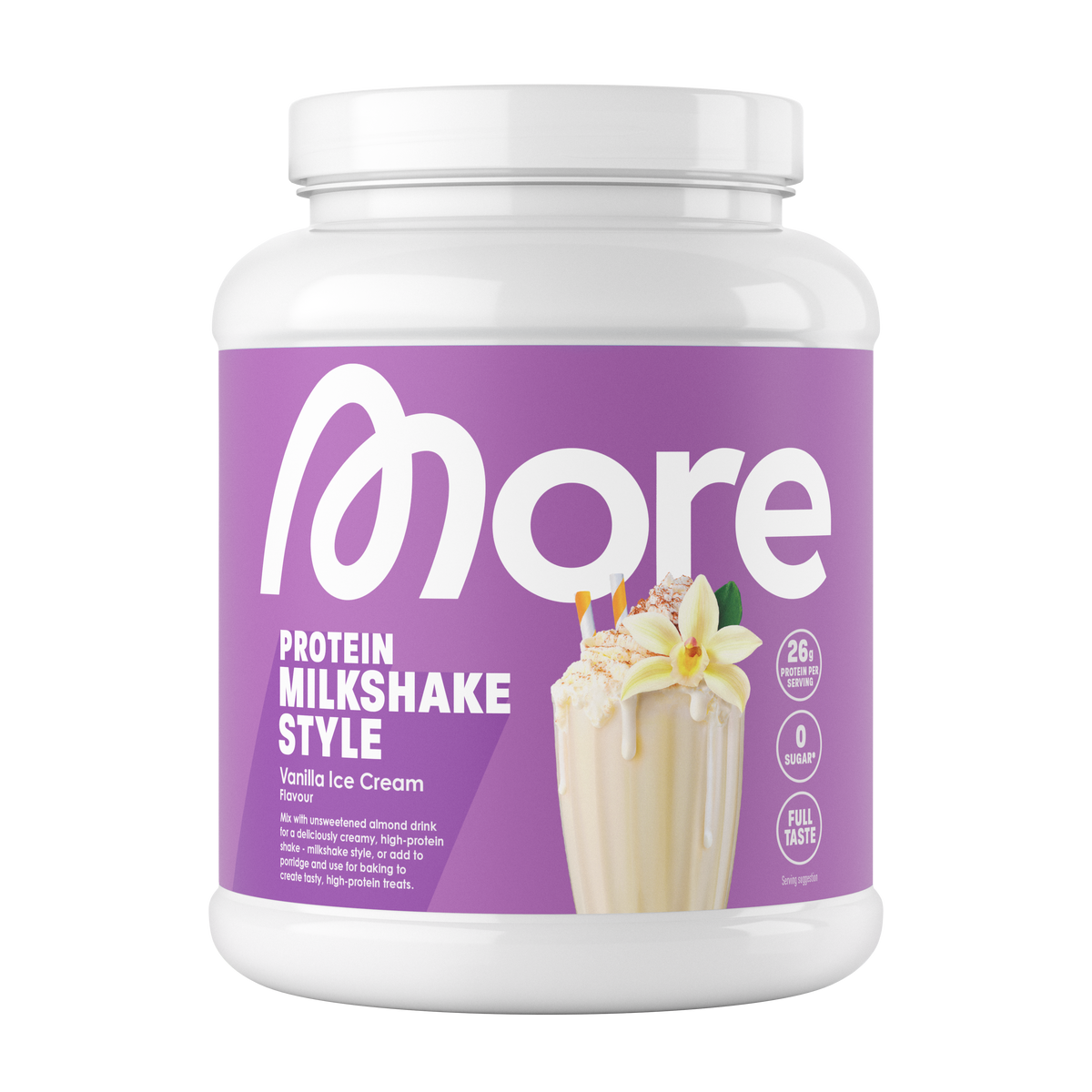More Nutrition Protein Milkshake Style 600g