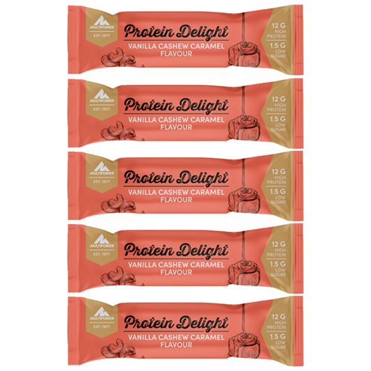 Multipower Protein Delight baton, opakowanie 5 sztuk