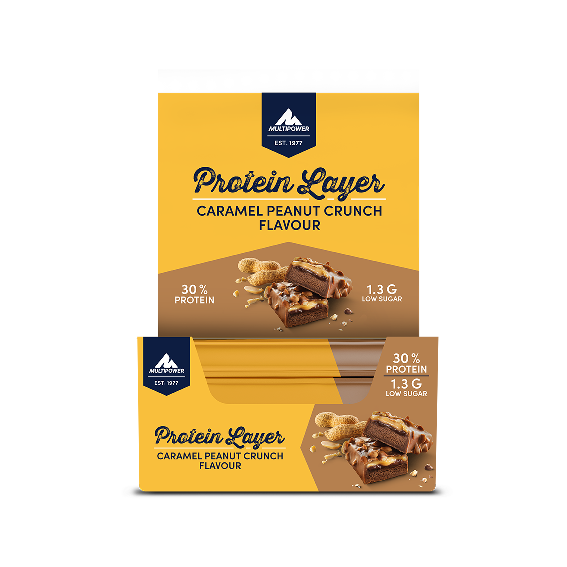 Multipower Protein Layer Batonik 18 sztuk w pudełku