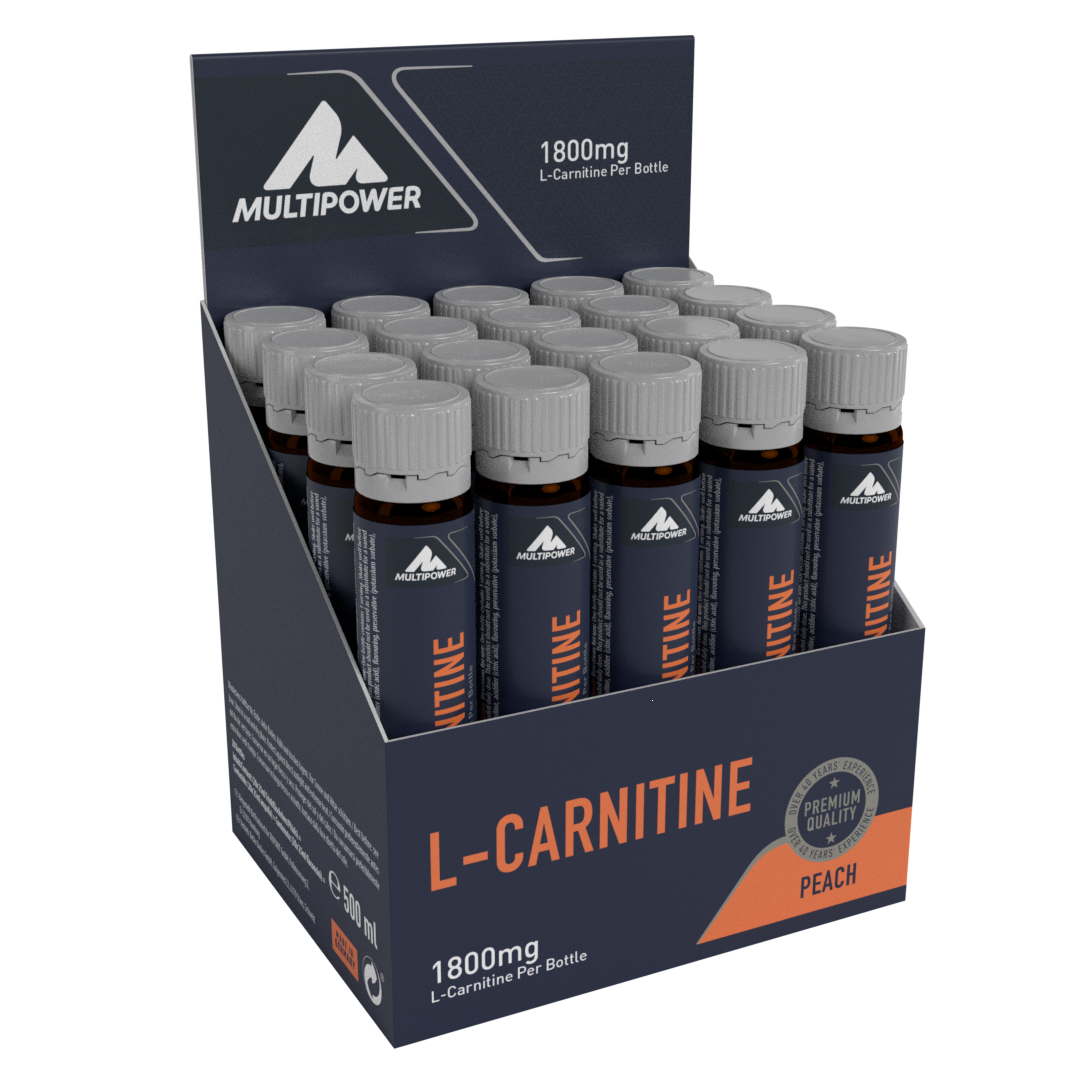 Multipower L-Carnitine Liquid Ampułki, pudełko 20 szt.