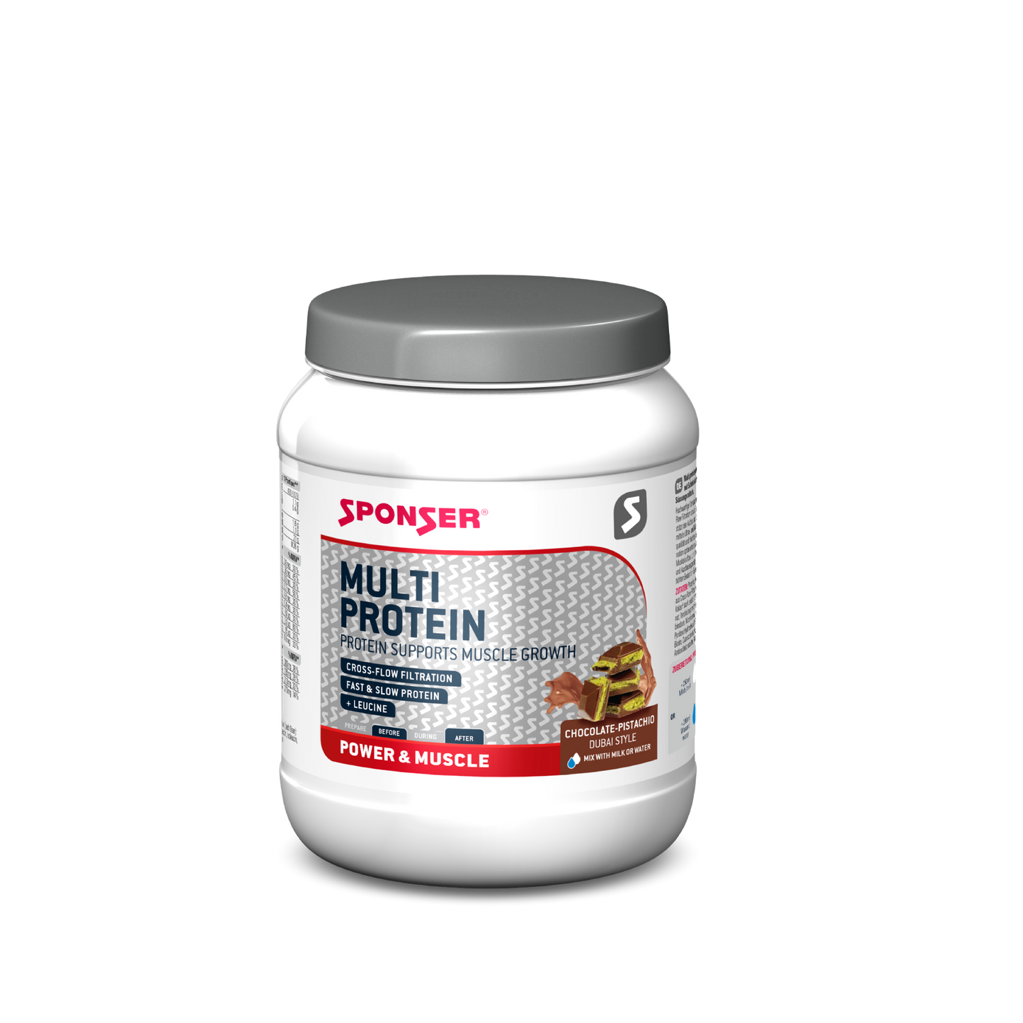 Sponser Multiprotein puszka czekoladowo-pistacjowa w stylu dubajskim 425g