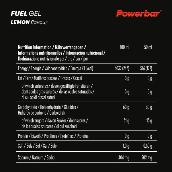 PowerBar Fuel Gel 30 12 sztuk w opakowaniu