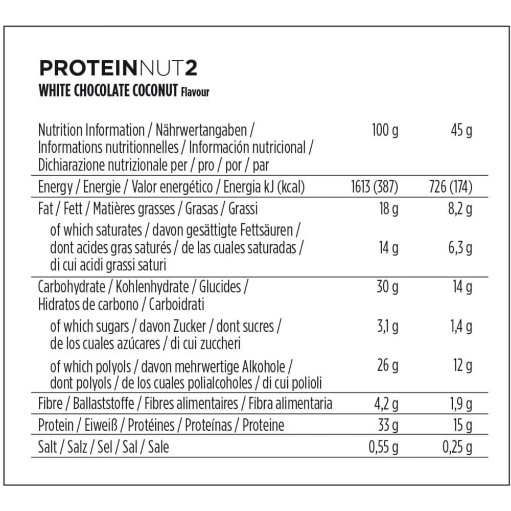 PowerBar ProteinNut2 45g 5-pack