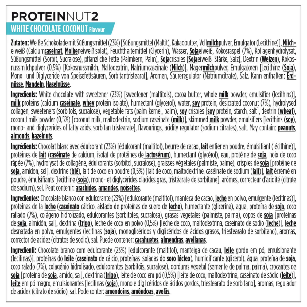 PowerBar ProteinNut2 45g 5-pack