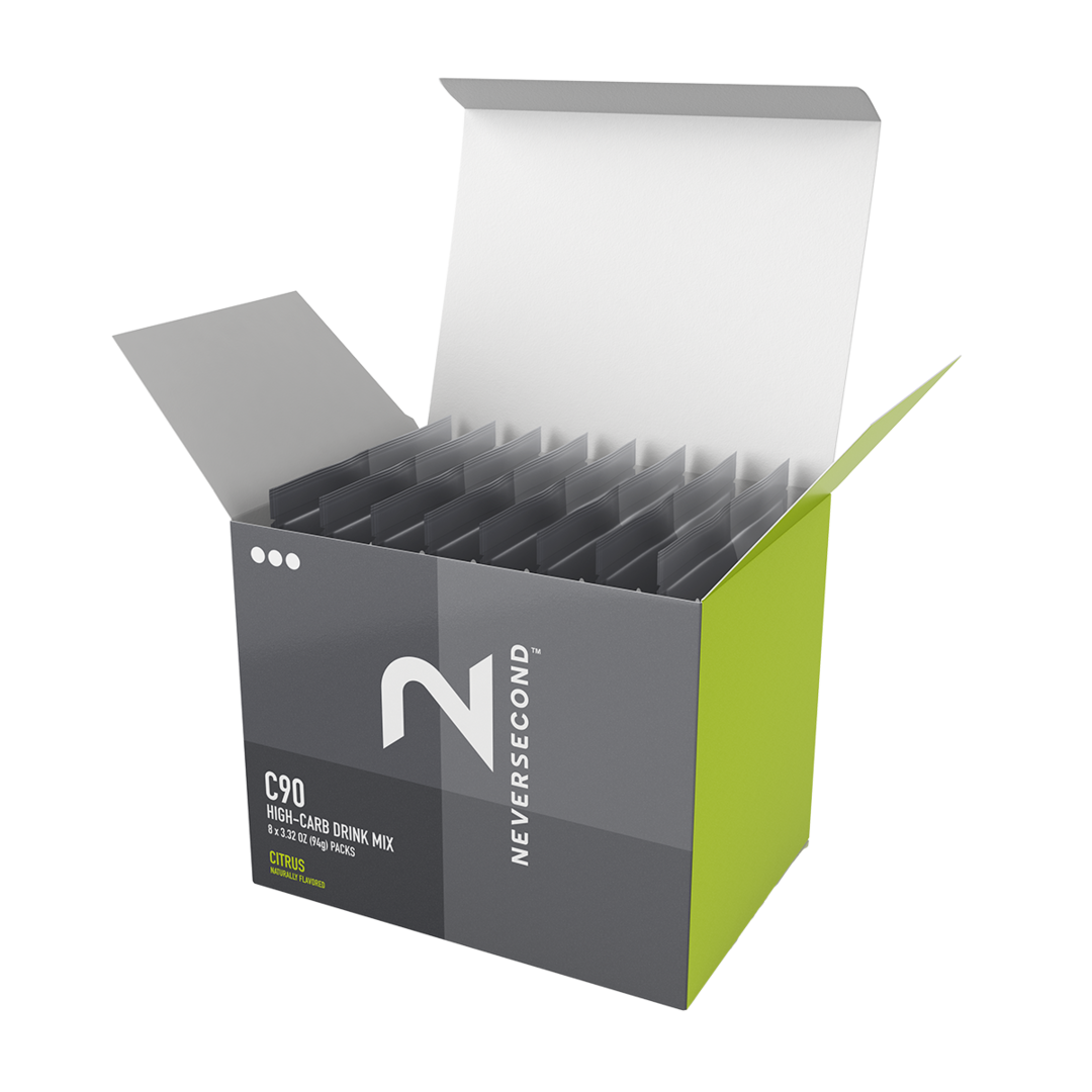 Neversecond C90 High Carb Mix, opakowanie 8 szt.
