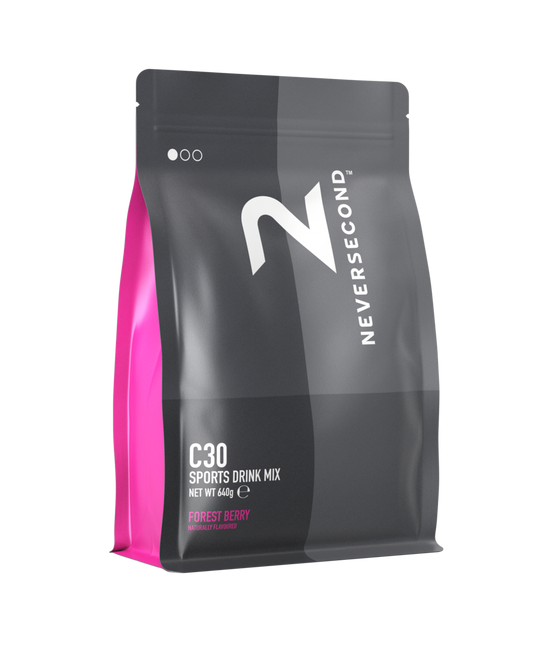 Neversecond C 30 Sport Drink 640g vrecko Forrest Berry MHD 01-2027