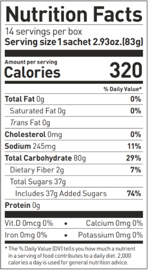 Maurten Drink Mix 320 CAF 100 83g worek 5 sztuk