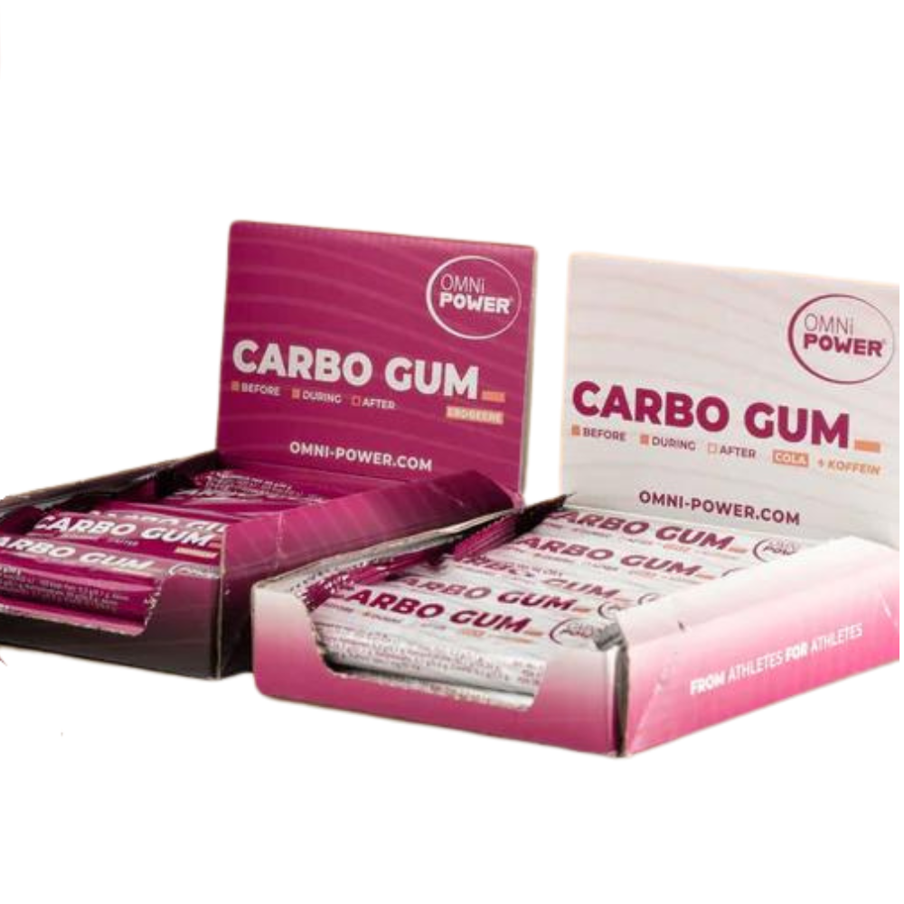 Omni Power Carbo Gum Baton gumowy, opakowanie 12 szt.