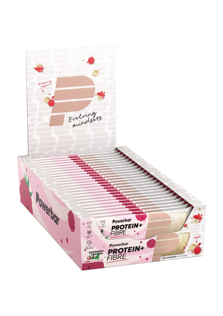 Powerbar Protein Plus Fibre batony białkowe 16 sztuk w opakowaniu