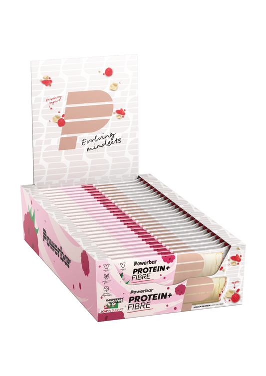Powerbar Protein Plus Fibre batony białkowe 16 sztuk w opakowaniu