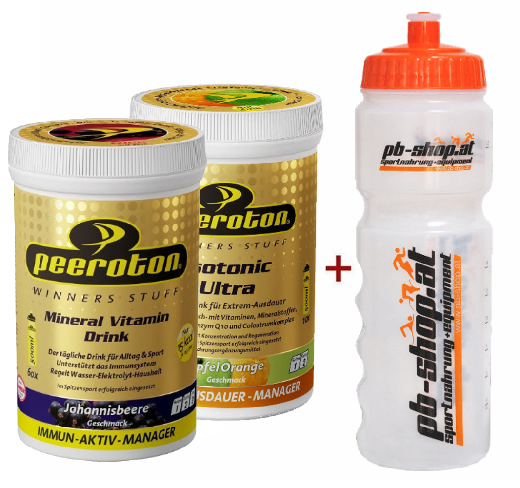 Peeroton Mineral Vitamin Drink+Isotonic Ultra z 1 bidonem