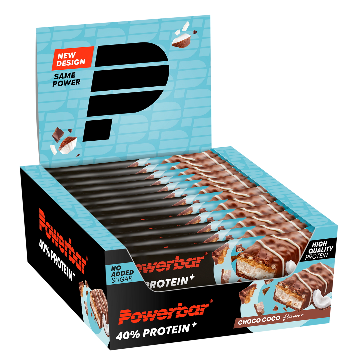 PowerBar 40% Protein+Crisp Baton 12 sztuk w opakowaniu