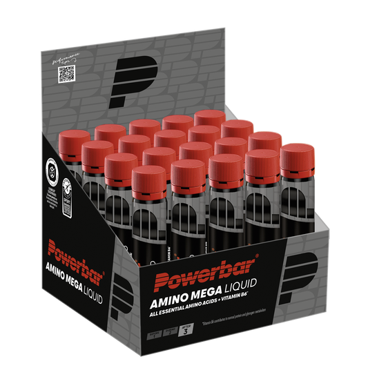 PowerBar Amino Mega Liquid Ampułki 20 sztuk w opakowaniu