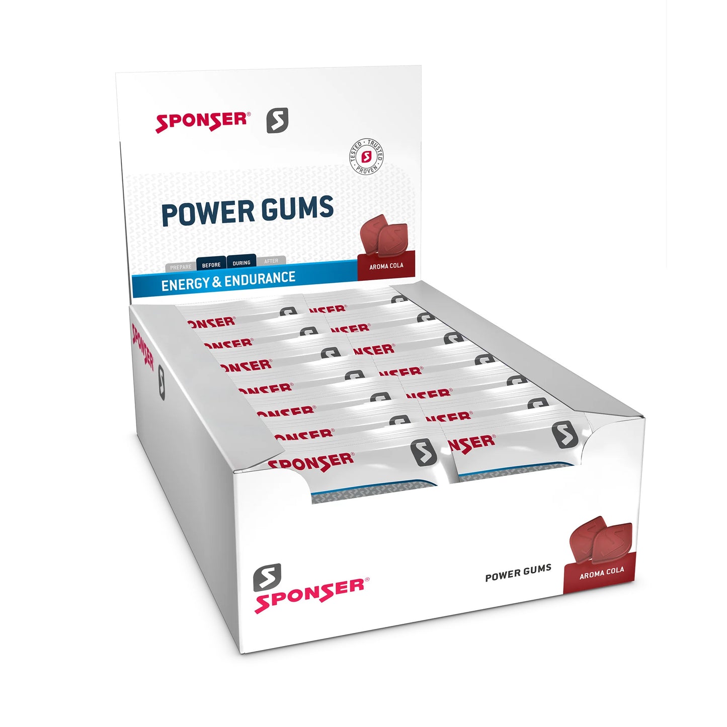 Sponser Power Gums, pudełko 20 szt.